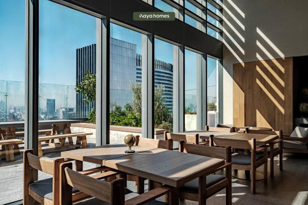 Luxurious Near Reforma - Pool - Gym - Sauna Apartment
