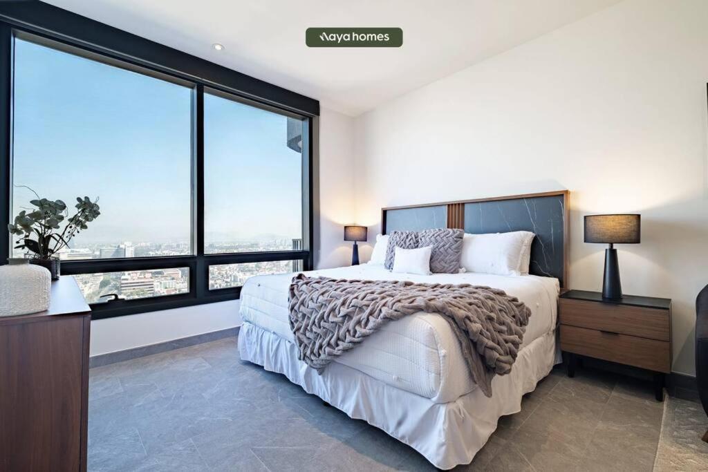 Luxurious Near Reforma - Pool - Gym - Sauna *
