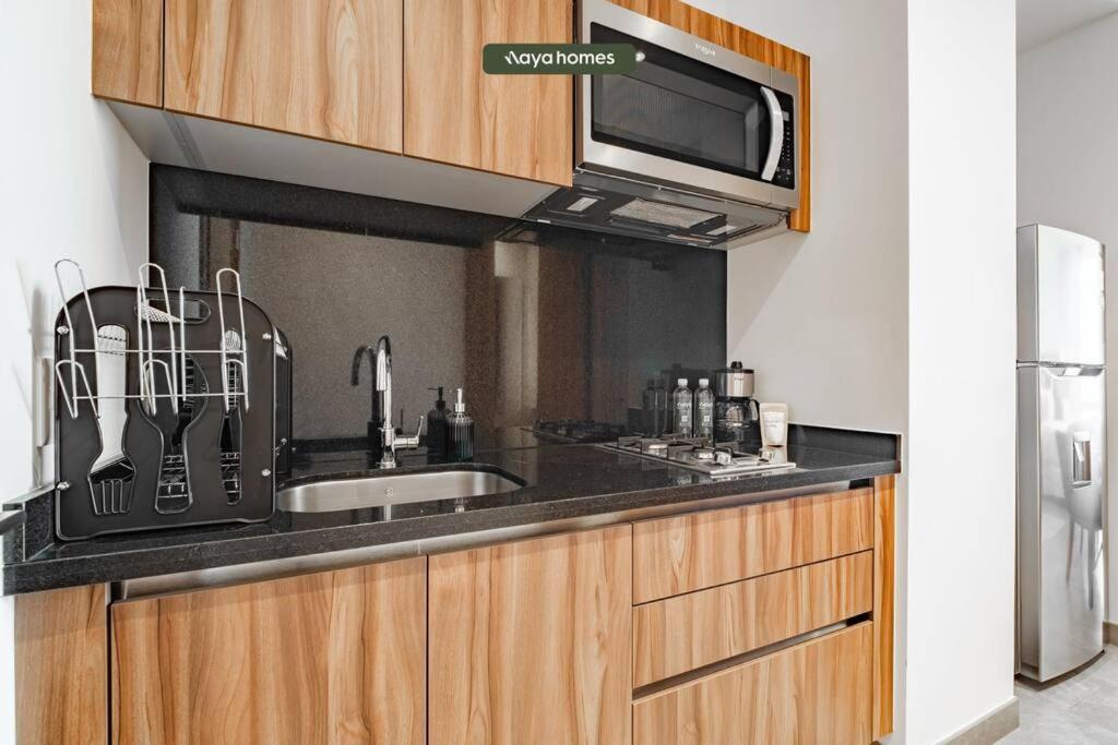 Luxurious Near Reforma - Pool - Gym - Sauna Apartment *